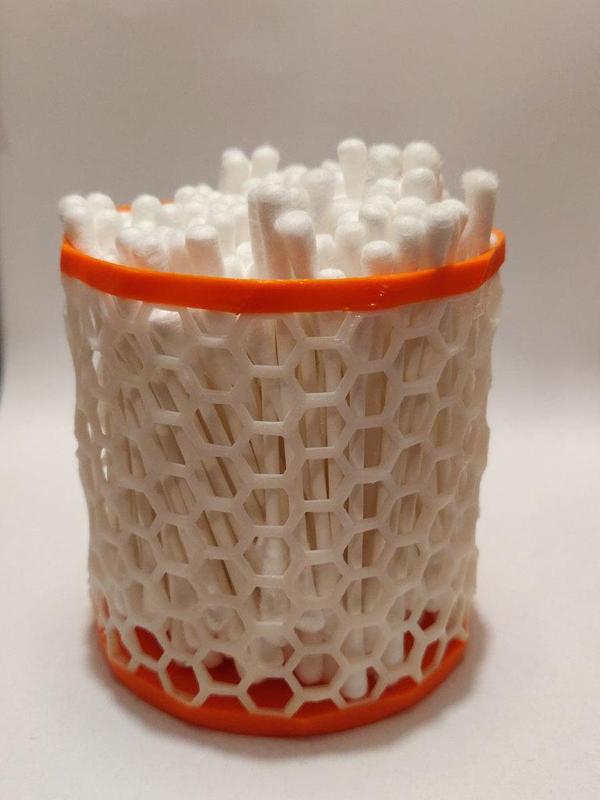 Twisted Dodecagon Honeycomb Basket