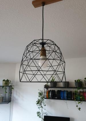 Industrial Style Fruit Basket Lamps
