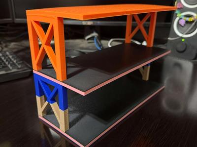 Stackable Flexi Display Stand for Vendor Events