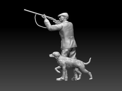 HUNTERS AND DOGS