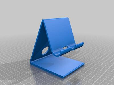 Yet another phone / Tablet desktop stand - Big version