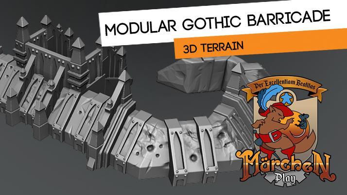 Gothic Barricade set