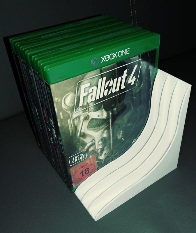 10 Cover Rack for DVD Xbox PS4 etc