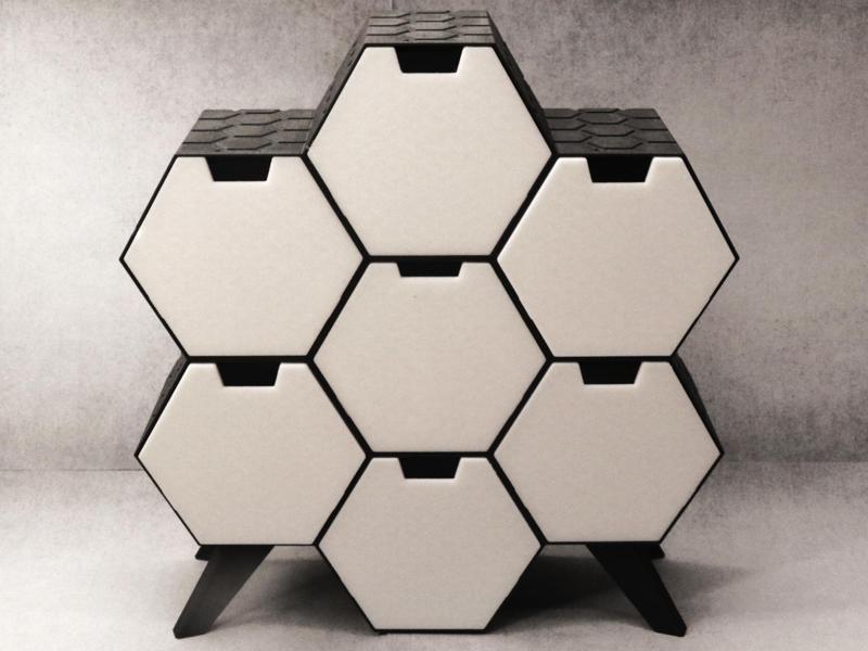 Hexagon-Sideboard