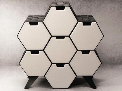 Hexagon-Sideboard