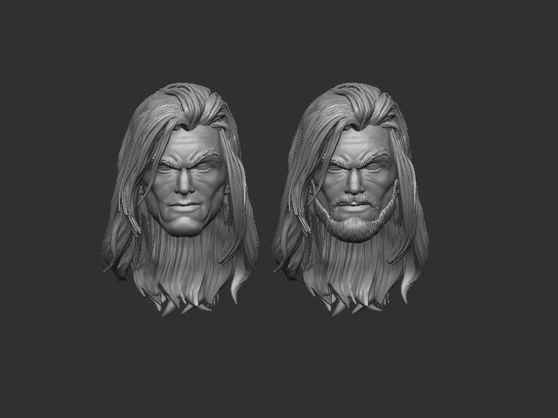 Superman Returns - Headsculpt for Action Figures