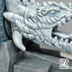 DRAGON PORTAL BOOKEND