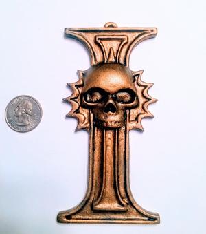 Ecclesiarchy Rosette - WH40K