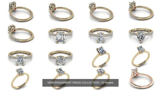 NEW ENGAGMENT RINGS COLLECTION