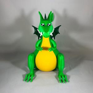 Chonk the Dragon STL File - NO AMS - COMMERCIAL LICENSE