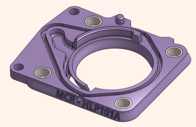 Honda CRZ or FIT to R18 Throttle Body Adapter