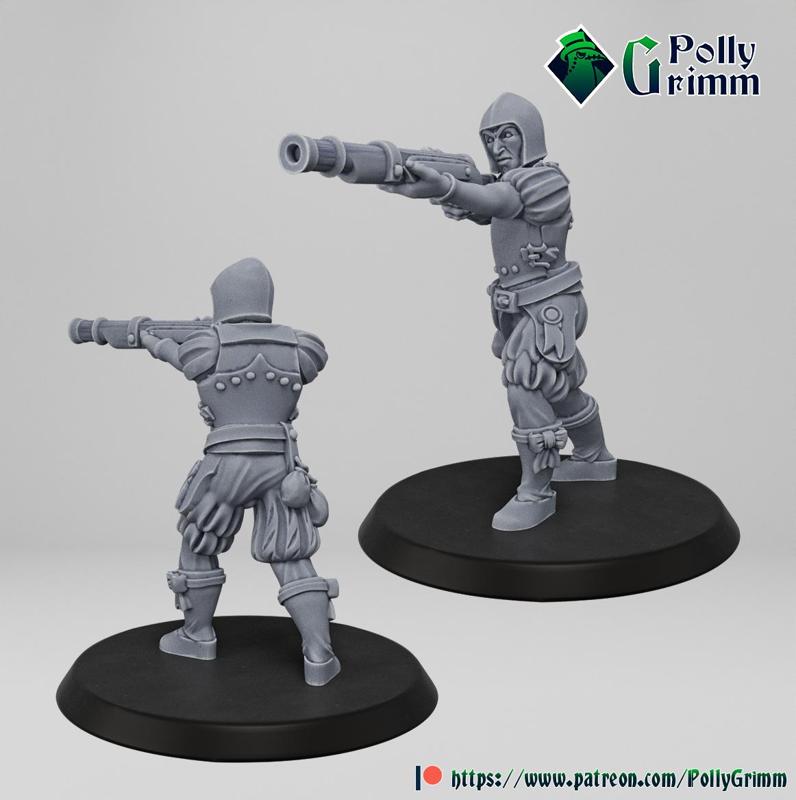 Imperial Humans. The Arquebusier