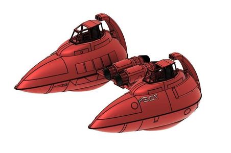 Concept Ralph McQuarrie Cloud Car
