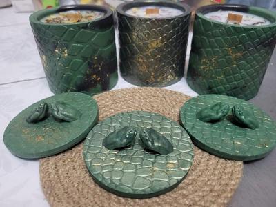 Snake Skin Pattern Container Mold