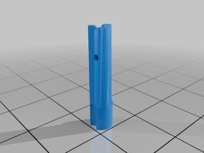 [PythonSCAD] .177/.22 Parameterized Airgun dart shell