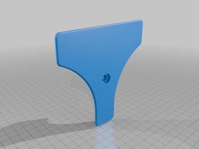 rc 8th scale plate for camber adjustment