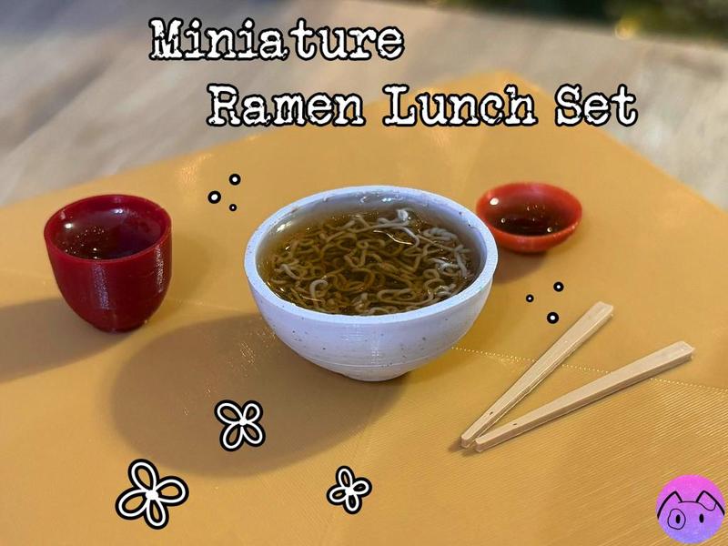 Miniature Ramen Lunch Set