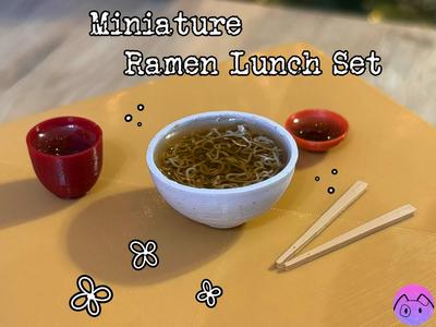 Miniature Ramen Lunch Set