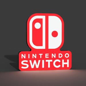 Nintendo Switch Logo Lightbox LED Lamp