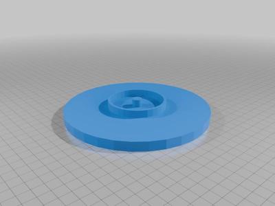 Plateau tournant pour peinture (Turntable for painting)