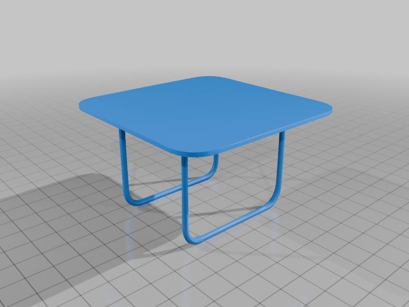 Modern and Rustic Doll House Tables