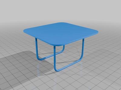 Modern and Rustic Doll House Tables
