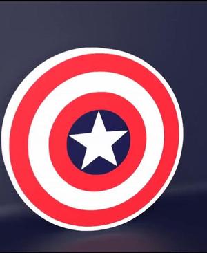 Captain America Shield - LED strip compatible