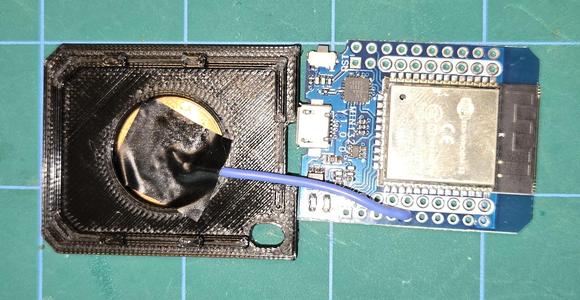 ESP32 D1 Mini Case with room for Penny