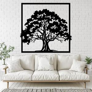Tree 2D Wall Art/Window Art - Digital STL & SVG File for 3D Printing or Laser Cutting