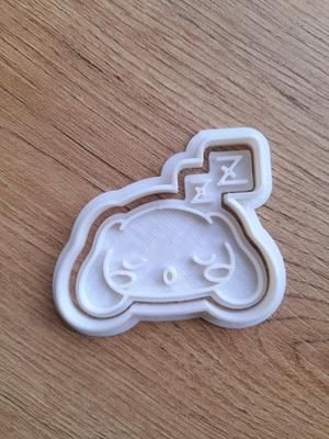 SANRIO CINNAMOROLL COOKIE CUTTER asleep