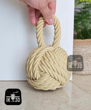 Monkey Fist Knot Door Stopper