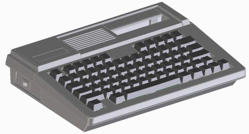 Spectravideo SVI-728 case for JFF Computer