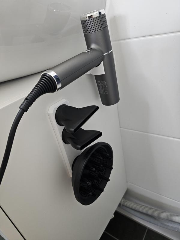 Slopehill Hairdryer and Accesories Holder