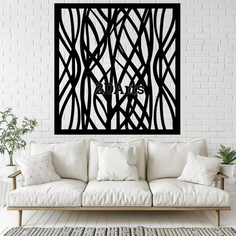 Wall Art 2D Wall Art/Window Art - Digital STL & SVG File