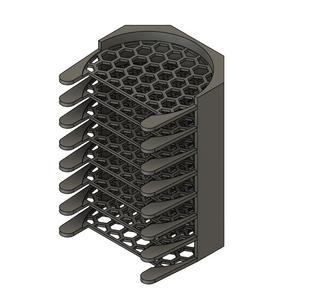 Petri dish rack
