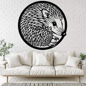 Hedgehog 2D Wall Art/Window Art - Digital STL & SVG File for 3D Printing or Laser Cutting