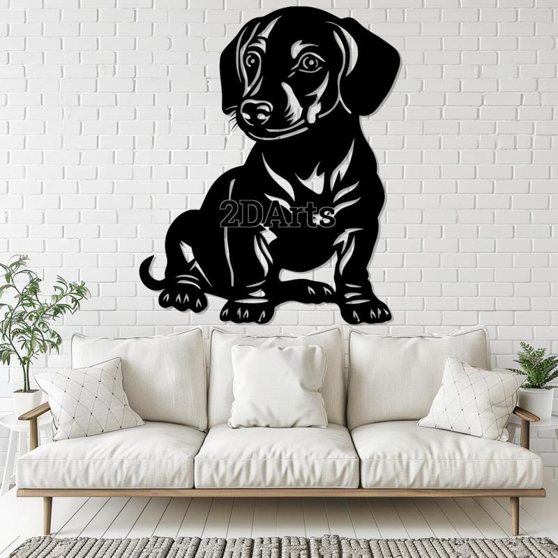 Dachshund 2D Wall Art/Window Art