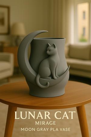 Vase Art – cat organizer pot with graceful attitud