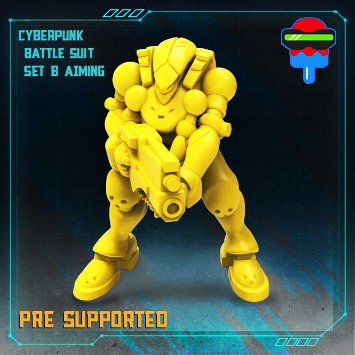 CYBERPUNK BATTLE SUIT SET B