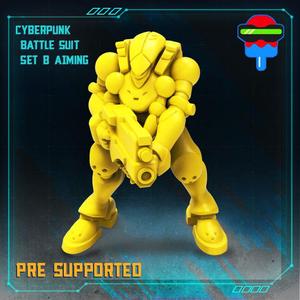 CYBERPUNK BATTLE SUIT SET B