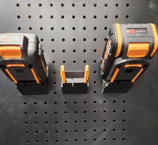 Worx Battery Holder for 1 Inch Pegboard
