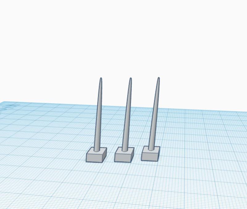 quick simple tent pegs