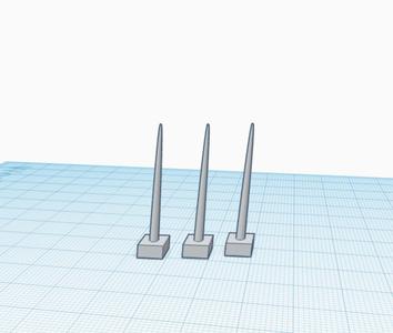 quick simple tent pegs