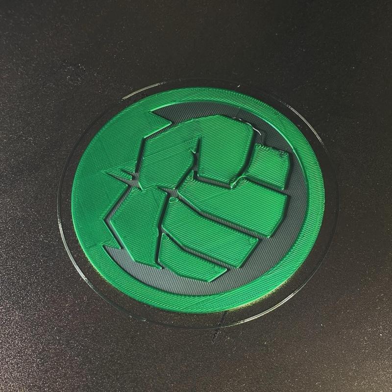 Hulk Logo - Multicolor