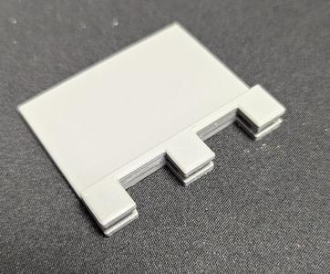 Backboard for eclien's Poop Chute Bins