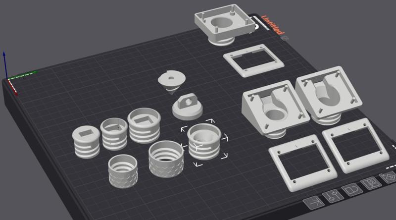 Pico De Guile 24mm + 30mm Buttons, Switches, OLED Modules, and Adornments for your Fightstick