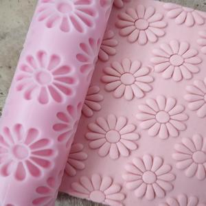 Daisy Flowers Texture Roller for Polymer Clay | Seamless & Realistic Impressions
