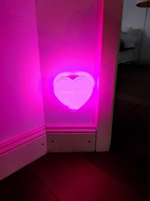 Heart-Shaped Smarthome / Wireless / WLED Lamp