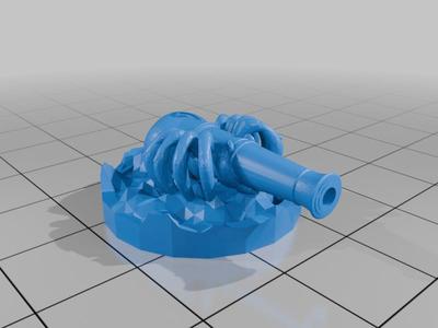 Spider cannon
