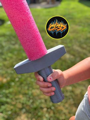 Twine Handled Pool Noodle Sword